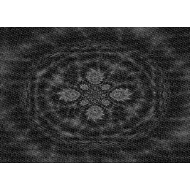 Ahgly Tapis Rectangulaire Lavable en Machine Intérieur Transitionnel Gris Minuit, 5 Pieds x 7 Pieds