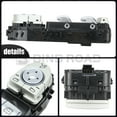 thumbnail image 2 of BINB ROAD 2139054803 Power Window Switch Front Left Driver Side Compatible with Mercedes-Benz E43 AMG E200 E250 E300 E400 E500 E550 W213 2017 - Black, 2 of 8