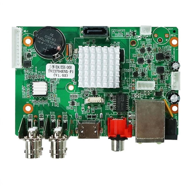 Placa base DVR XVR de 4 canales STVI Audio coaxial TVI/AHD/DVR/NVR/CVI TVB3704ENS-F1 Placa base de cámara de vigilancia