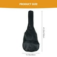 thumbnail image 2 of CUITING Guitar Case Acoustic Electric Gig Storage Cover Padded Pouch Brass Carrying Bass Carry Backpack Organizer Protector, 2 of 9
