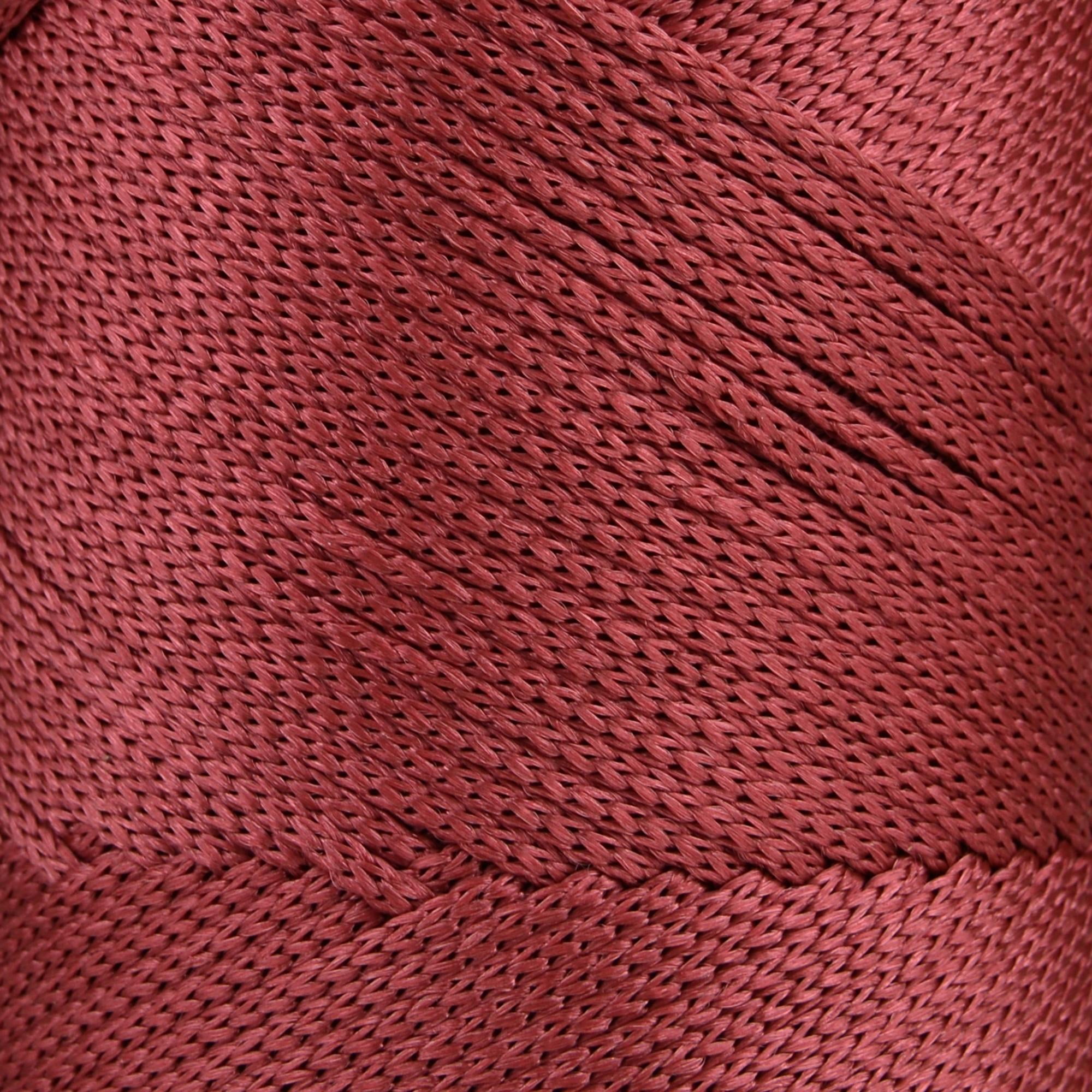 2 Skeins of Sensy Premium 2mm 251 Yards Polyester Rope 100% Polypropylene Cord Macrame Cord 2mm Crochet Bag Cord Macrame Rope Crochet Thread Gift for Knitter (Dusty Rose)