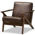 thumbnail image 2 of Home Square 2 Piece Faux Leather Accent Arm Chair Set in Brown, 2 of 9