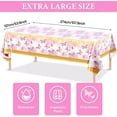 thumbnail image 3 of Butterfly Theme Party Decorations, Butterfly Birthday Decorations with Pink Purple Balloon Arch Kit Butterfly Photography Backdrop Banner and Tablecloth for Girls Women Birthday Party Decor, 3 of 7