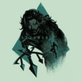 thumbnail image 2 of Girl's Aquaman King Ocean Shadow  Graphic T-Shirt, 2 of 4