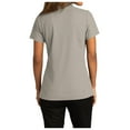 thumbnail image 2 of Womens Short Sleeve Easy Care SuperPro React Polo Shirt Gusty Grey S, 2 of 5