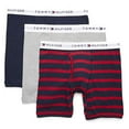 thumbnail image 2 of Men's Tommy Hilfiger 09TE015 Printed Boxer Briefs - 3 Pack (Delf Blue L), 2 of 2