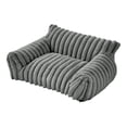 thumbnail image 1 of Sofá cama perfecl para gatos y perros Gris 61 x 45 x 25 cm, 1 of 8