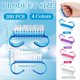thumbnail image 2 of Cepillos de Uñas con de 200 Piezas, Limpiadores de Uñas, Cepillos de Limpieza, Cepillos de Limpieza para Hombres y Mujeres, 4 Colores, 2 of 5