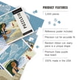 thumbnail image 3 of Lantern Press 1000 Piece Jigsaw Puzzle, Hilton Head Island, South Carolina, Woman on Beach, 3 of 5