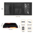 thumbnail image 6 of Chririnla Soccer Ball Flames Children's Wallet for Sports, Polyester Trifold Card Wallet with Lightweight Portable Kids Trifold Wallet, 6 of 6