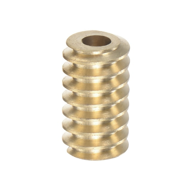 Unique Bargains Gear Shaft Brass 0.5 Modulus 3.15mm Hole Diameter Drive Gear Box for Small Motor