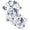 A-White99, variant on JAJAHO Silk Pajamas For Girls 2 Piece Sets Ocean Animals Printed Short Sleeve Sleepwear Shorts Set For Kids 2-13Y