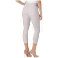 thumbnail image 3 of Nine West Women's Heidi Pull-On Yoga Stretch Crop Jeggings (Stone, 10), 3 of 3