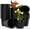 24, variant on 50 Pcs 2 Gallon Planter Nursery Pots, Seed Starting Pot Plastic Flower Seedling Pots with Drainage Holes Flexible Plant Container for Indoor Outdoor Garden Lawn Yard Plants Seedlings (50, 2 Gallon)