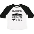 thumbnail image 3 of Inktastic Seattle Washington Someone Loves Me Skyline Boys or Girls Toddler T-Shirt, 3 of 5