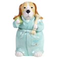 thumbnail image 2 of Beagle Dog 28268 Doggy Day Spa Bath Robe 3D Ceramic Cookie Treat Jar 9" H, 2 of 3