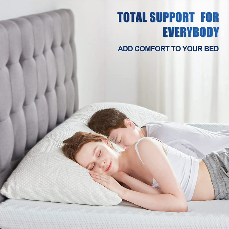 KingFun Tbfit Memory Foam Full Body Pillows for Adults, Adjustable
