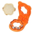 thumbnail image 1 of Cortador de Sándwich Sin Corteza Uxcell, Molde de Sándwich en Forma de Flor, Prensa para Sellar Pan y Cortador de Galletas para Desayuno, Almuerzo y Té de la Tarde (Naranja), 1 of 7
