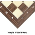 thumbnail image 3 of Tablero de ajedrez Woodronic 16 Cassia Siamea y madera de arce, 3 of 8