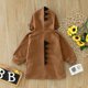 thumbnail image 2 of Gibobby Chaqueta de invierno para niñosChaqueta de abrigo de dinosaurio de dibujos animados a de viento para niños pequeños y niñas, chaqueta de abrigo d(Marrón, 2-3 Años), 2 of 5