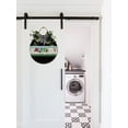 thumbnail image 2 of Laundry Rustic Wood Sign Plaque (11"x 11"), Wooden Wall Door Sign with Rope, Vintage Wooden Laundry Room Hanging Sign Decor for Laundry Room Wash House Farmhouse, 2 of 5