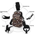 thumbnail image 5 of HELLHERO Coffee Crossbody Small Crossbody Bags Polyester Women Adjustable Shoulder Strap Messenger Bag for Travel, 5 of 7
