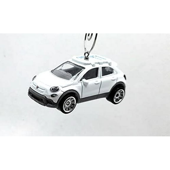 Christmas Ornament for 2016 Fiat 500X White