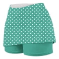 thumbnail image 4 of Stamzod Womens Tennis Skirt High Waisted Golf Skort with Shorts Underneath Athletic Skirts for Pickleball Running Mint Green C M, 4 of 5