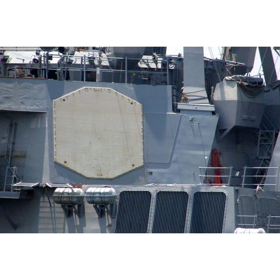 24x36 gallery poster, USS Paul Hamilton (DDG-60) Antenna AN SPY-1 Radar