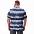 thumbnail image 6 of Big and Tall Mens polo shirts Moisture Wicking Golf Polos for Men Casual Work Men Polo Shirts Striped Summer Basic Relaxed Fit Short Sleeve Golf Shirts Blue 6XL, 6 of 6