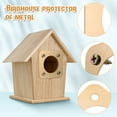 thumbnail image 3 of COSMOBETTY 8Ud Protector Metálico Dorado Para Casa De Pájaros Con Fijación Fácil Y, 3 of 8
