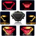 thumbnail image 1 of La cola de la motocicleta de la lampara de luz de freno LED con las senales de vuelta de repuesto para Yamaha YZF R25 R3 Y15ZR MT07 FZ07 LC150, Rojo esquí esquí Gafas de esquí, 1 of 5