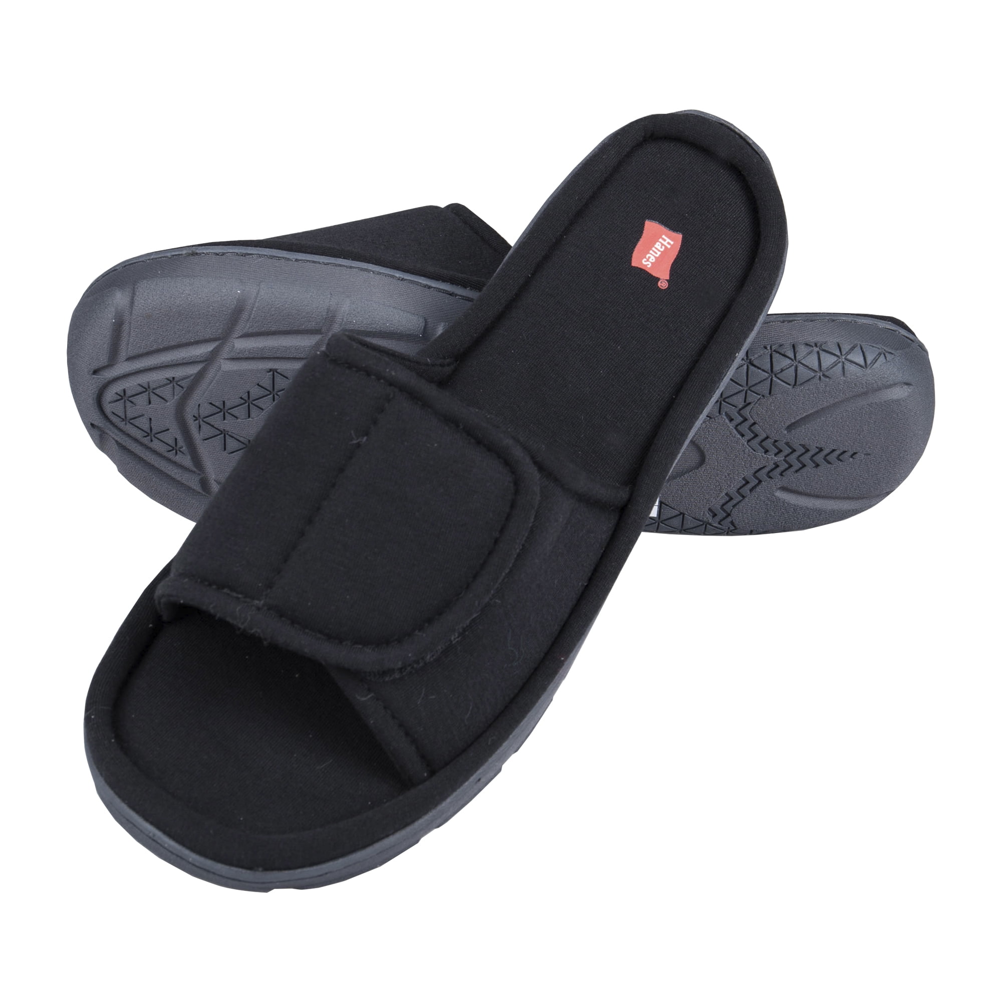 mens velcro slippers size 8
