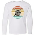 thumbnail image 3 of Inktastic Knitting Club Yarn Gift for Knitter Long Sleeve Youth T-Shirt, 3 of 5