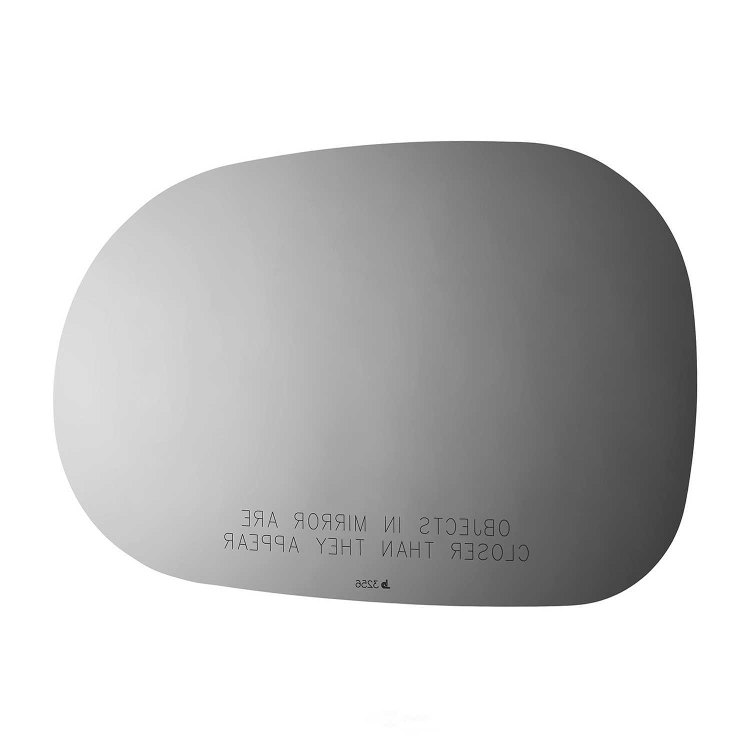 Burco Side View Mirror Replacement Glass - Clear Glass - 3256