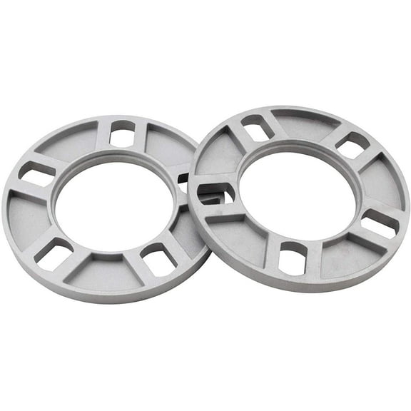 2X 5 Lug Wheel Spacers 5x4.5 5x4.75 5x108 5x5 Compatible with Ford Compatible with Chevy Compatible with Toyota Honda 12mm 1/2"