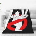thumbnail image 2 of Ghostbusters Flannel Blanket Ultra-Soft Micro Fleece Throw Blanket For Bed Sofa Couch Car Office Unisex Adult Fuzzy Bed Blanket Cozy Kids Throw Blanket 60"x50", 2 of 8