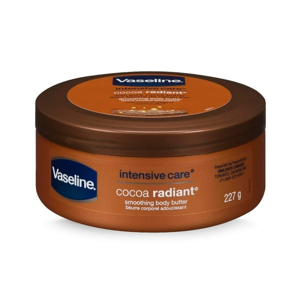 Vaseline Smoothing Body Butter with Cocoa and Shea Butters 8 oz