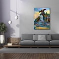 thumbnail image 4 of Epic Graffiti 'Toluca Mexio Fountain Eagle Firmado' by Pedro Gavidia, Canvas Wall Art, 40"x54", 4 of 8