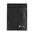 thumbnail image 1 of Tignapoo Double-Sided Fire-Resistant Document Pouch, High-Temperature Waterproof and Explosion-Proof, Vertical Design, 15" x 11" Black File Storage Solution for Valuables, 1 of 3