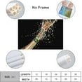 Champagne Wall Art Sparkling Drink for Bar Pub Wall Deco Kitchen Wall