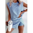 thumbnail image 3 of EASYBRAUS Women Cotton Sleeveless Top and Mini Skirt Set Summer 2026 Solid Casual Outfit S-XL, 3 of 5