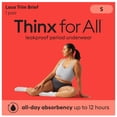 thumbnail image 3 of Thinx for All™ Women's Everyday Comfort Leakproof Period Underwear, Leakproof up to 12 hours, Black Haze, 3 of 8