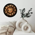 thumbnail image 6 of Starry Spiral Wall Clock Decorative Art Piece 10-Inch Silent Wooden Wall Clock, Battery Operated (AA Batteries Not Included), Artistic Home Decor, 6 of 7