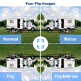thumbnail image 4 of Wireless Backup Camera for Trucks, RV Backup Camera Wireless with 7" HD Monitor, 4 Channels Split Screen, BSD Alert, 984ft Signal Range, IP69K Waterp, 4 of 9