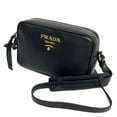 thumbnail image 6 of New Prada Black Vitello Phenix Leather Shoulder Camera Bag 1BH103, 6 of 7