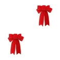 thumbnail image 4 of Cateissary 10X colgante de Navidad decoración de Navidad colgante DIY Prop tela exquisita hogar árbol multiusos lazos de arpillera Type4 NO4, 4 of 6