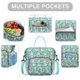 thumbnail image 2 of Stylish Large Insulated Tote with Kawaii Alpaca Design - Leakproof Cooler Bag for Picnic, Hiking & Daily Use - Easy-to-Clean & Durable, 2 of 5