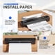 thumbnail image 5 of Papel para impresora térmica POLONO D810, tamaño carta estadounidense, 200 hojas, 5 of 8