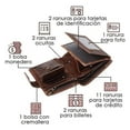 thumbnail image 4 of Fossil Men's Derrick RFID-Blocking Leather Bifold Wallet, 4 of 5